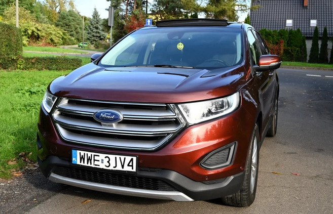 Ford EDGE cena 71800 przebieg: 80000, rok produkcji 2015 z Bytom małe 596